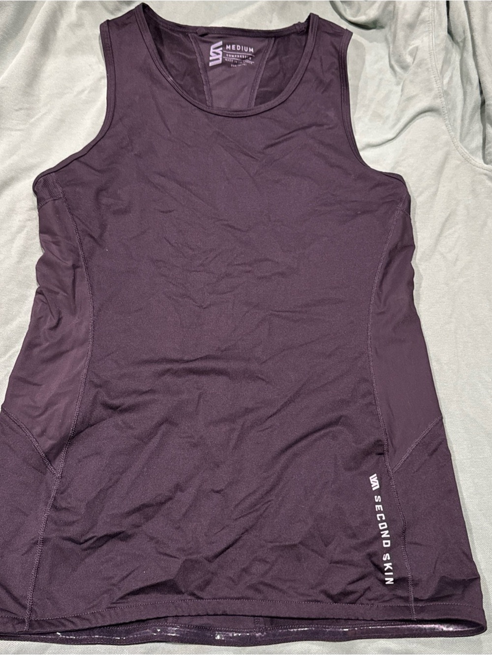Second Skin Women's Tank Top in Black - Medium